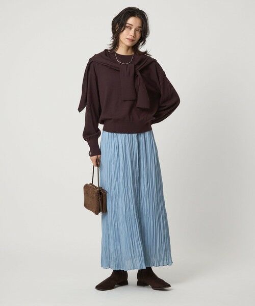 green label relaxing / グリーンレーベル リラクシング ニット・セーター | エブリニット クルーネック ウォッシャブル | 詳細14