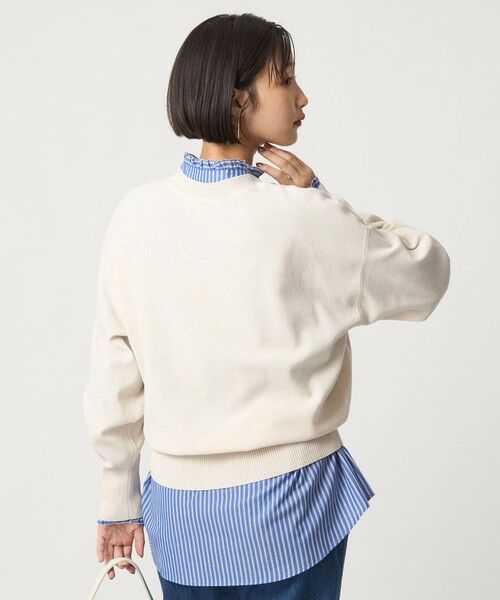 green label relaxing / グリーンレーベル リラクシング ニット・セーター | パフニット プルオーバー ウォッシャブル | 詳細1