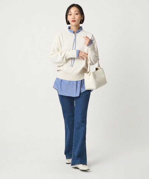 green label relaxing / グリーンレーベル リラクシング ニット・セーター | パフニット プルオーバー ウォッシャブル | 詳細2