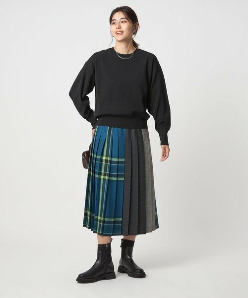 green label relaxing / グリーンレーベル リラクシング ニット・セーター | パフニット プルオーバー ウォッシャブル | 詳細8