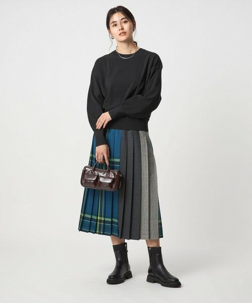 green label relaxing / グリーンレーベル リラクシング ニット・セーター | パフニット プルオーバー ウォッシャブル | 詳細9