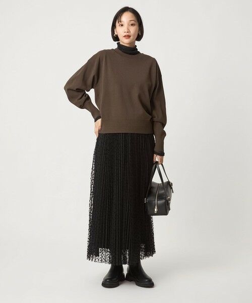 green label relaxing / グリーンレーベル リラクシング ニット・セーター | パフニット プルオーバー ウォッシャブル | 詳細13