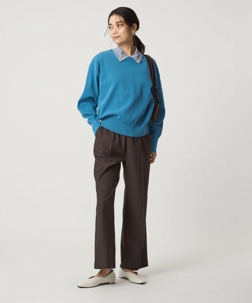 green label relaxing / グリーンレーベル リラクシング ニット・セーター | パフニット プルオーバー ウォッシャブル | 詳細22