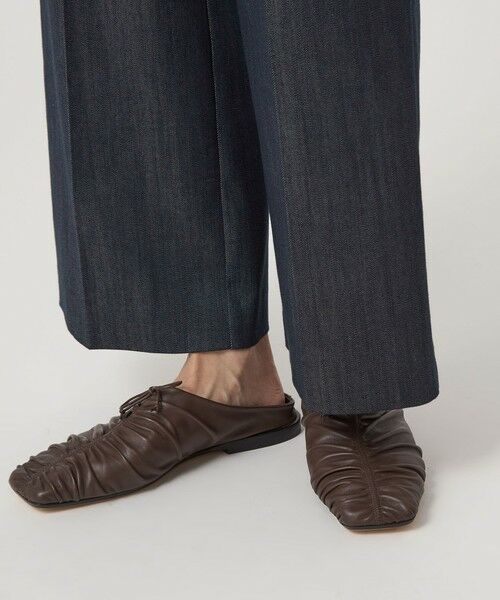 green label relaxing / グリーンレーベル リラクシング デニムパンツ | 【結論シリーズ】ニーハイフレアパンツ デニム［size SHORT/TALLあり］ | 詳細20