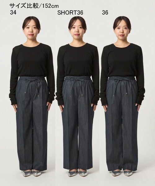 green label relaxing / グリーンレーベル リラクシング デニムパンツ | 【結論シリーズ】ニーハイフレアパンツ デニム［size SHORT/TALLあり］ | 詳細28