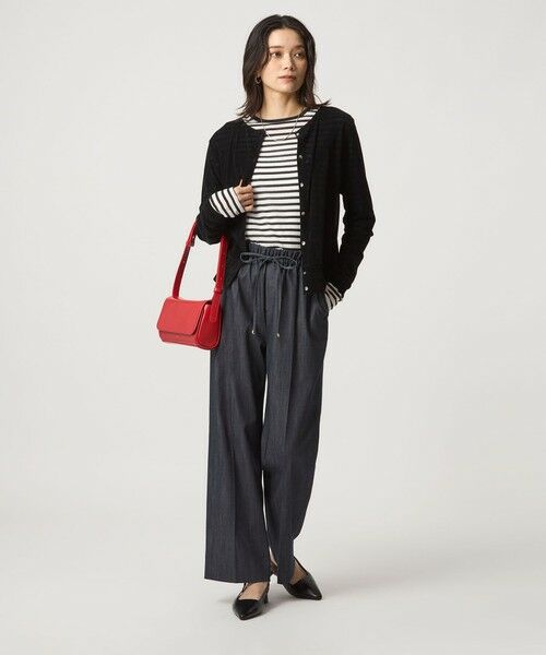 green label relaxing / グリーンレーベル リラクシング デニムパンツ | 【結論シリーズ】ニーハイフレアパンツ デニム［size SHORT/TALLあり］ | 詳細6