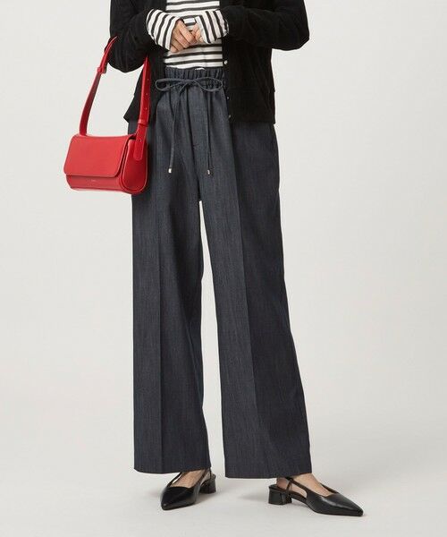 green label relaxing / グリーンレーベル リラクシング デニムパンツ | 【結論シリーズ】ニーハイフレアパンツ デニム［size SHORT/TALLあり］ | 詳細7