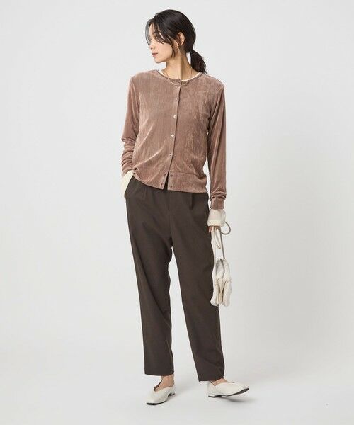 green label relaxing / グリーンレーベル リラクシング その他パンツ | ［size SHORT/TALLあり］オルマイ ツイル テーパードパンツ | 詳細19