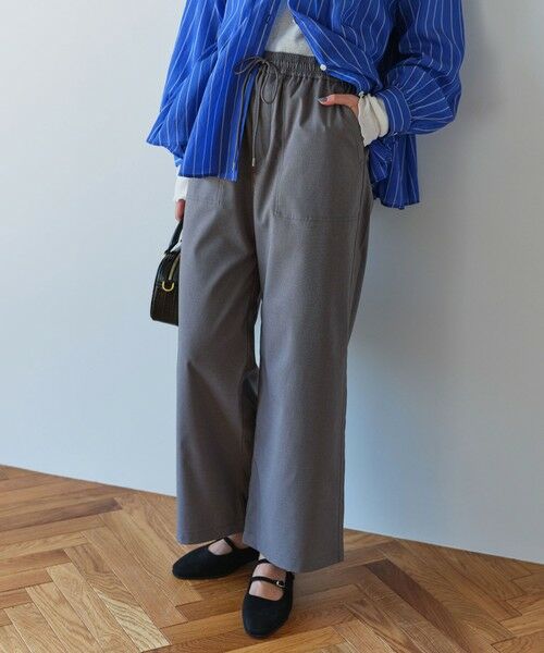 green label relaxing/グリーンレーベル リラクシング ［size SHORT/TALLあり］オルマイ ツイル ベイカー パンツ MD. GRAY S(36)