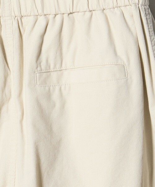 green label relaxing / グリーンレーベル リラクシング その他パンツ | ライトコール カーブ パンツ オフホワイト | 詳細11