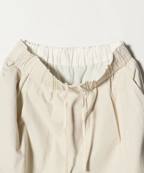 green label relaxing / グリーンレーベル リラクシング その他パンツ | ライトコール カーブ パンツ オフホワイト | 詳細12