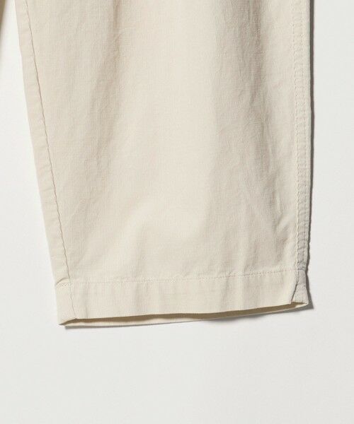 green label relaxing / グリーンレーベル リラクシング その他パンツ | ライトコール カーブ パンツ オフホワイト | 詳細13