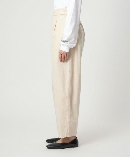 green label relaxing / グリーンレーベル リラクシング その他パンツ | ライトコール カーブ パンツ オフホワイト | 詳細5
