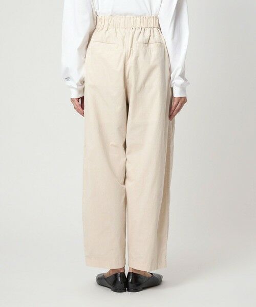 green label relaxing / グリーンレーベル リラクシング その他パンツ | ライトコール カーブ パンツ オフホワイト | 詳細6