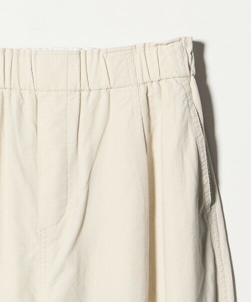 green label relaxing / グリーンレーベル リラクシング その他パンツ | ライトコール カーブ パンツ オフホワイト | 詳細9