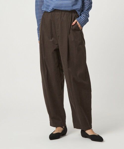 green label relaxing / グリーンレーベル リラクシング その他パンツ | ライトコール カーブ パンツ | 詳細1