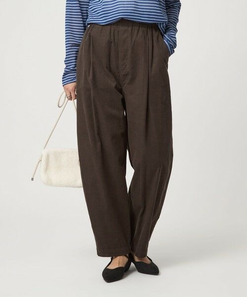 green label relaxing / グリーンレーベル リラクシング その他パンツ | ライトコール カーブ パンツ | 詳細2