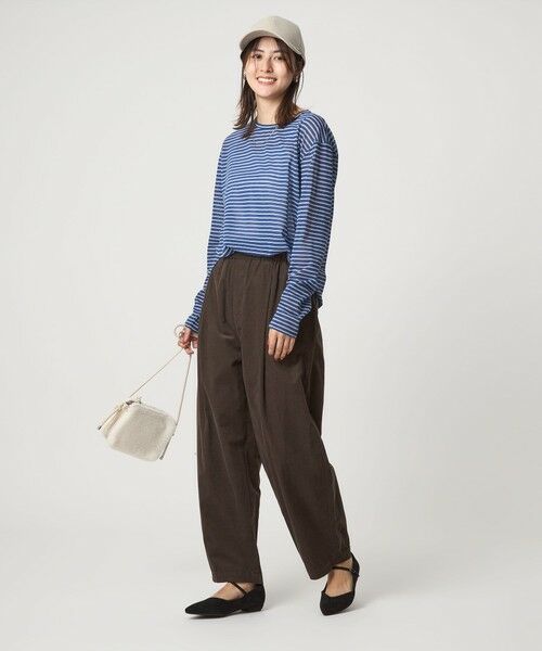 green label relaxing / グリーンレーベル リラクシング その他パンツ | ライトコール カーブ パンツ | 詳細3