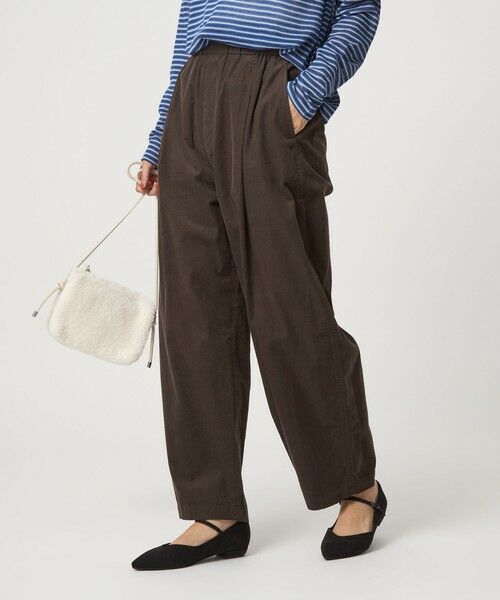 green label relaxing/グリーンレーベル リラクシング ライトコール カーブ パンツ DK. GRAY M(38) green label relaxing/グリーンレーベル リラクシング ライトコール カーブ パンツ DK. GRAY M(38)