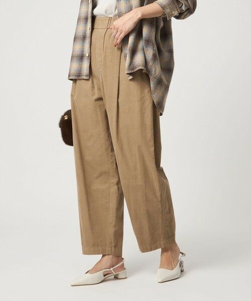 green label relaxing / グリーンレーベル リラクシング その他パンツ | ライトコール カーブ パンツ | 詳細14