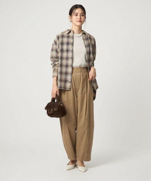 green label relaxing / グリーンレーベル リラクシング その他パンツ | ライトコール カーブ パンツ | 詳細15