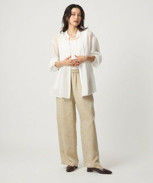 green label relaxing / グリーンレーベル リラクシング その他パンツ | メッシュ ジャガード パンツ | 詳細6