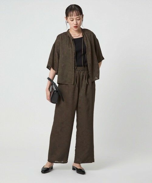 green label relaxing / グリーンレーベル リラクシング その他パンツ | メッシュ ジャガード パンツ | 詳細16