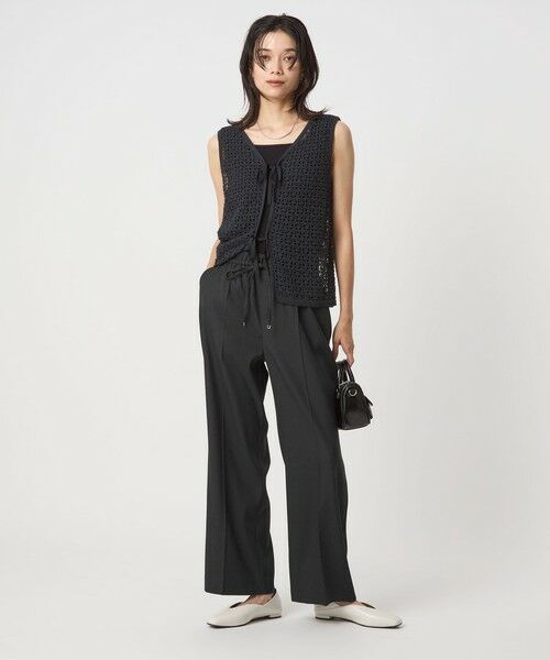 green label relaxing / グリーンレーベル リラクシング その他パンツ | 【結論シリーズ】ニーハイフレアパンツ ［size SHORT/TALLあり］ | 詳細7