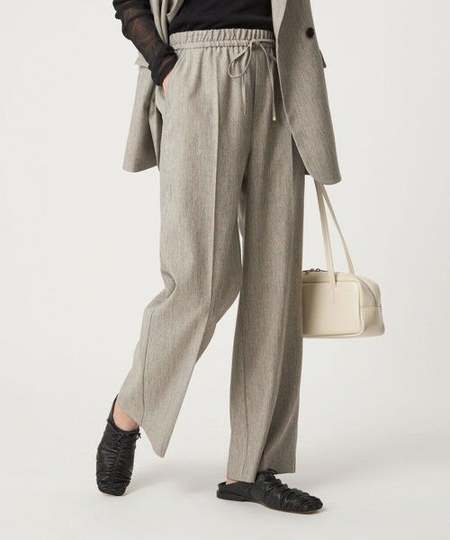 green label relaxing / グリーンレーベル リラクシング その他パンツ | 【結論シリーズ】ニーハイフレアパンツ ［size SHORT/TALLあり］ | 詳細8