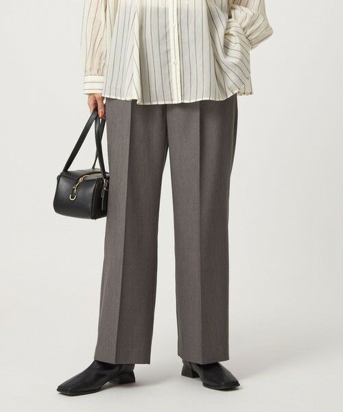 green label relaxing / グリーンレーベル リラクシング その他パンツ | 【結論シリーズ】ニーハイフレアパンツ ［size SHORT/TALLあり］ | 詳細16