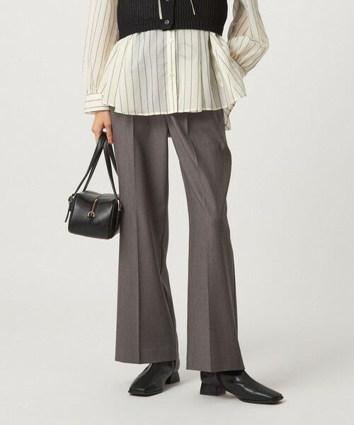 green label relaxing / グリーンレーベル リラクシング その他パンツ | 【結論シリーズ】ニーハイフレアパンツ ［size SHORT/TALLあり］ | 詳細17