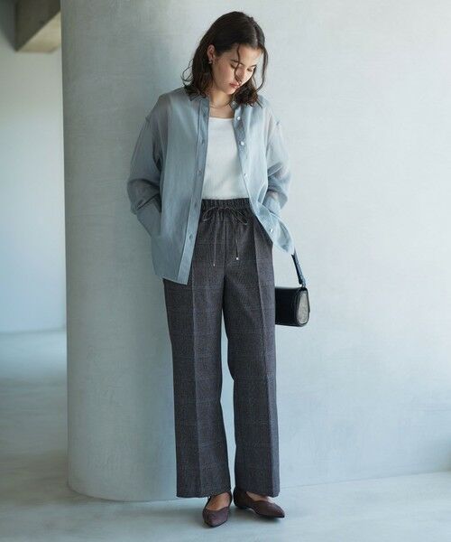 green label relaxing / グリーンレーベル リラクシング その他パンツ | 【結論シリーズ】ニーハイフレアパンツ ［size SHORT/TALLあり］ | 詳細21