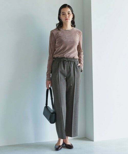 green label relaxing / グリーンレーベル リラクシング その他パンツ | 【結論シリーズ】ニーハイフレアパンツ ［size SHORT/TALLあり］ | 詳細29