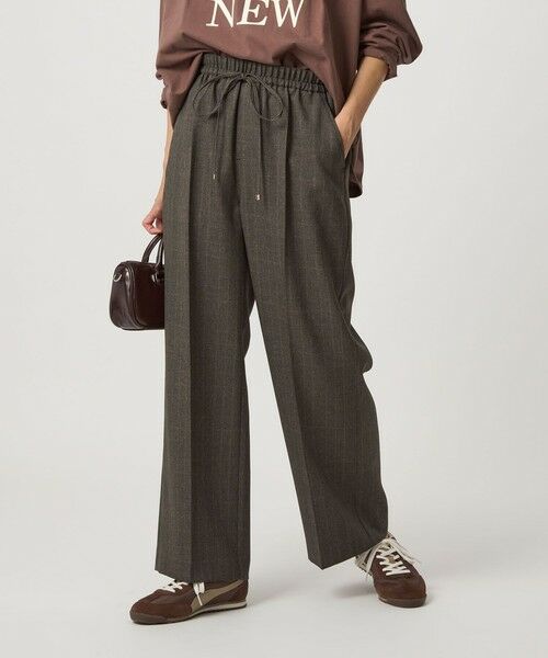 green label relaxing/グリーンレーベル リラクシング 【結論シリーズ】ニーハイフレアパンツ ［size SHORT/TALLあり］ その他2 S(36)