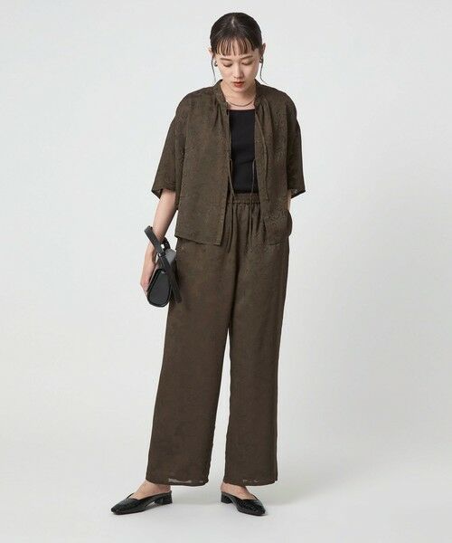 green label relaxing / グリーンレーベル リラクシング シャツ・ブラウス | メッシュ ジャガード シャツ | 詳細10