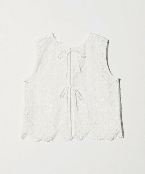 green label relaxing / グリーンレーベル リラクシング シャツ・ブラウス | レース 2WAY ブラウス | 詳細8