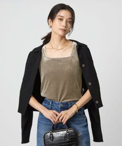 green label relaxing / グリーンレーベル リラクシング タンクトップ | ベロア タンクトップ