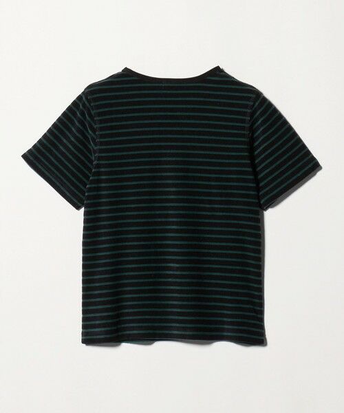 green label relaxing / グリーンレーベル リラクシング Tシャツ | パイル ボーダー Tシャツ | 詳細5