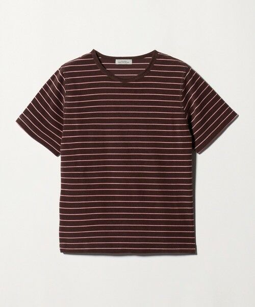 green label relaxing / グリーンレーベル リラクシング Tシャツ | パイル ボーダー Tシャツ | 詳細14