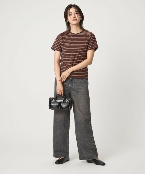 green label relaxing / グリーンレーベル リラクシング Tシャツ | パイル ボーダー Tシャツ | 詳細9