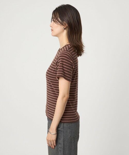 green label relaxing / グリーンレーベル リラクシング Tシャツ | パイル ボーダー Tシャツ | 詳細12