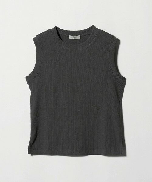 green label relaxing / グリーンレーベル リラクシング カットソー | メランジ ブークレ ノースリーブ プルオーバー | 詳細4