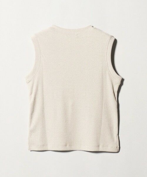 green label relaxing / グリーンレーベル リラクシング カットソー | メランジ ブークレ ノースリーブ プルオーバー | 詳細16