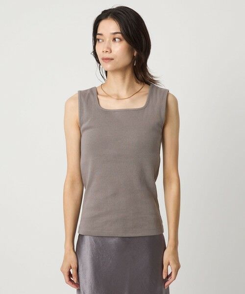green label relaxing / グリーンレーベル リラクシング タンクトップ | デコルテ フライス タンクトップ 2 | 詳細21