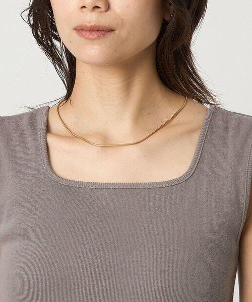 green label relaxing / グリーンレーベル リラクシング タンクトップ | デコルテ フライス タンクトップ 2 | 詳細24