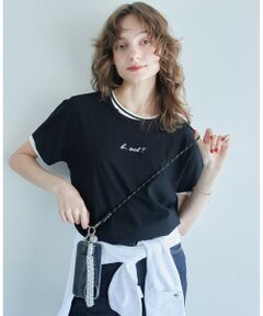 green label relaxing / グリーンレーベル リラクシング Tシャツ | ＜To b. by agnes b.コラボ＞ロゴ ショートスリーブ Tシャツ