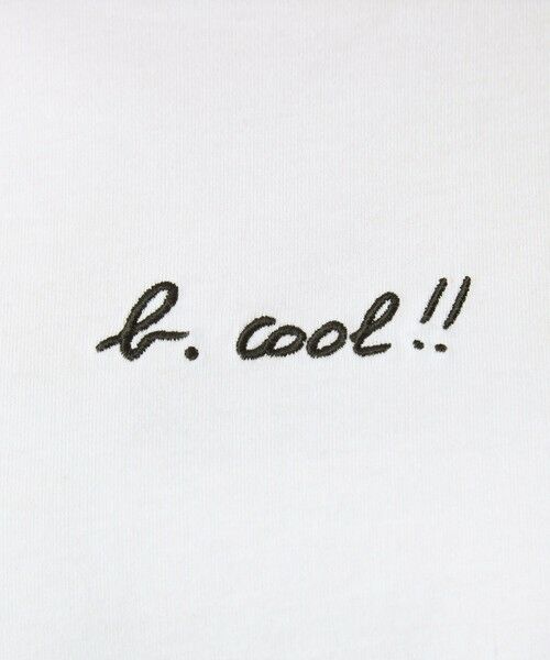 green label relaxing / グリーンレーベル リラクシング Tシャツ | ＜To b. by agnes b.コラボ＞ロゴ ショートスリーブ Tシャツ | 詳細8