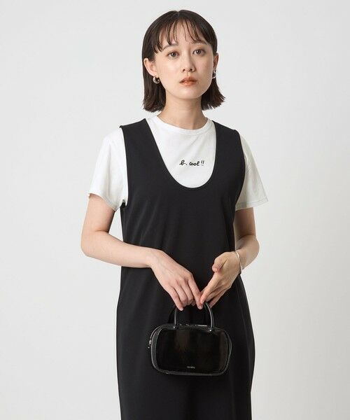 green label relaxing / グリーンレーベル リラクシング Tシャツ | ＜To b. by agnes b.コラボ＞ロゴ ショートスリーブ Tシャツ | 詳細1