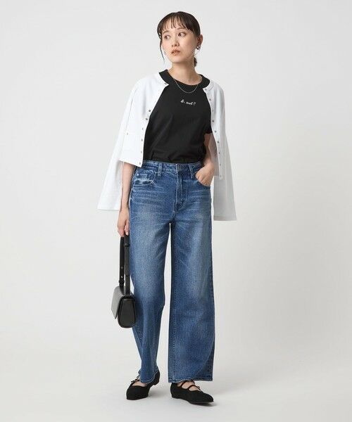 green label relaxing / グリーンレーベル リラクシング Tシャツ | ＜To b. by agnes b.コラボ＞ロゴ ショートスリーブ Tシャツ | 詳細13