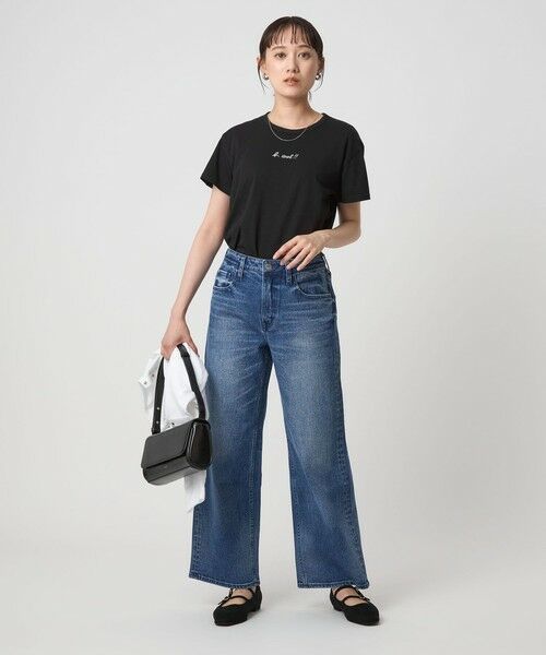 green label relaxing / グリーンレーベル リラクシング Tシャツ | ＜To b. by agnes b.コラボ＞ロゴ ショートスリーブ Tシャツ | 詳細15